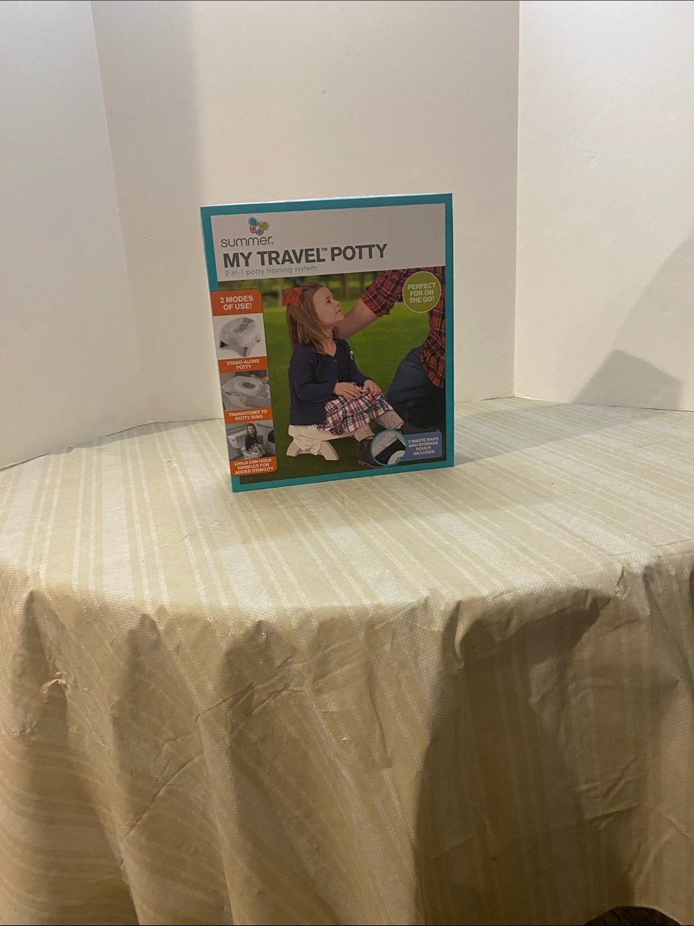 My Travel Potty - Teal/White Portable Kids Potty